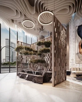 Modern Studio Apartment for Sale in Samana Imperial Gardens, Arjan gallery 6