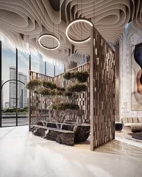 Modern Studio Apartment for Sale in Samana Imperial Gardens, Arjan gallery 6