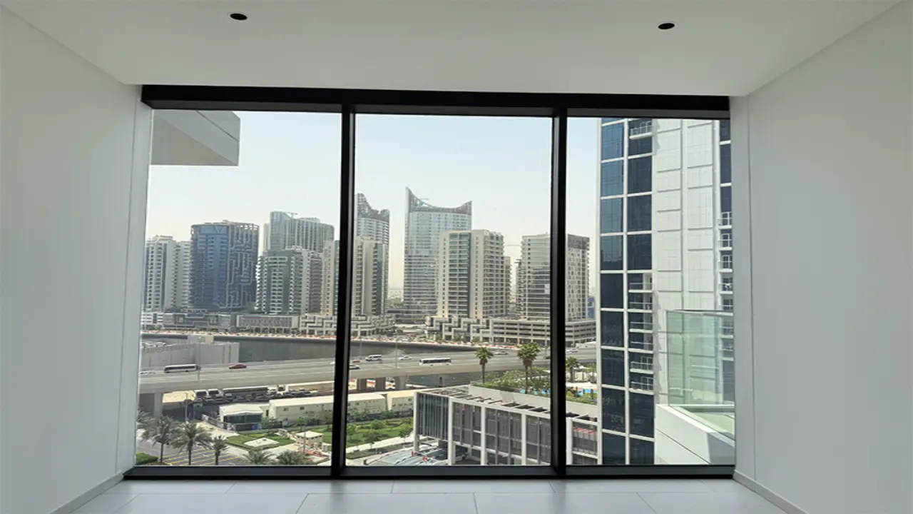 شقة أنيقة بغرفتي نوم بإطلالات بانورامية للبيع في ماركيز سكوير، الخليج التجاري معرض 9