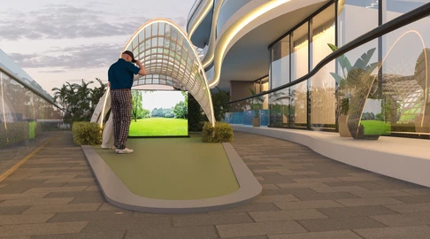 Luxury Studio for Sale in Samana Barari Views 2, Majan gallery 3