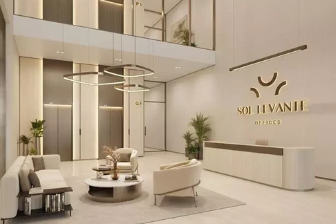 Spacious Studio Apartment for Sale in Sol Levante JVT with Burj Khalifa View gallery 7
