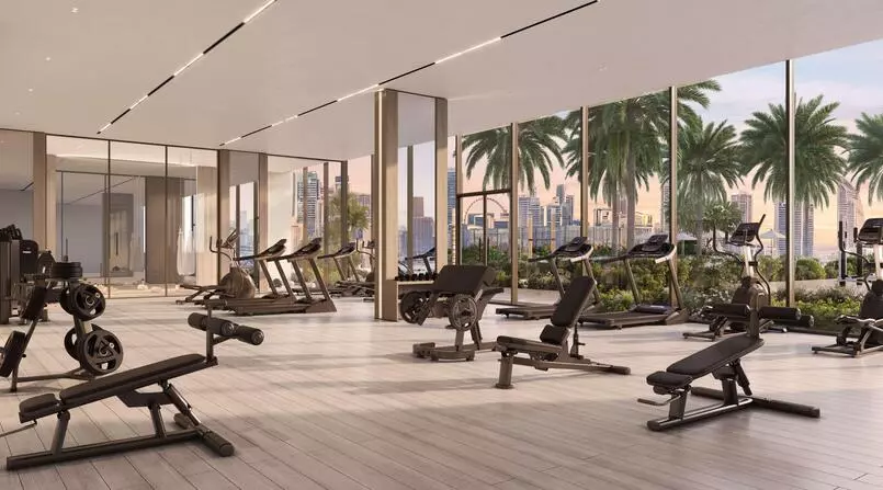 Spacious Studio Apartment for Sale in Sol Levante JVT with Burj Khalifa View gallery 5