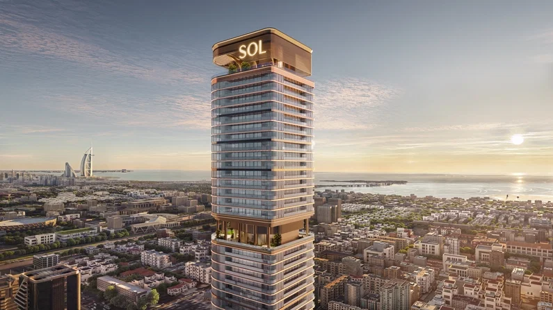 Elegant 1-Bedroom Apartment for Sale in Sol Luxe, Sheikh Zayed Road gallery 1