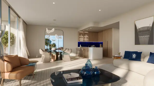 Luxury 1-Bedroom Waterfront Apartment for Sale in Chelsea Residences Tower B, Dubai Maritime City