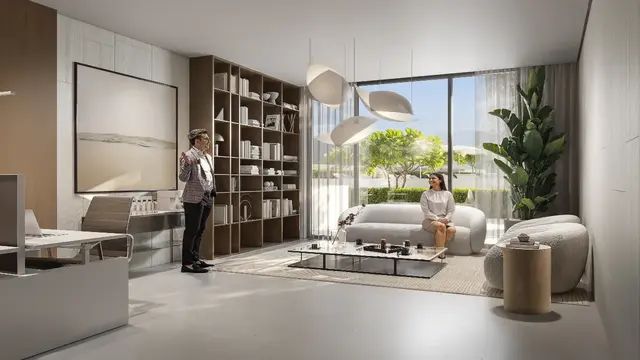 Contemporary 1-Bedroom Apartment for Sale in Ir1dian Park, JVC District 13