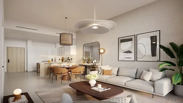 Open Plan 1-Bedroom Smart Home Apartment for Sale in Riviera Chalet, JVC District 10