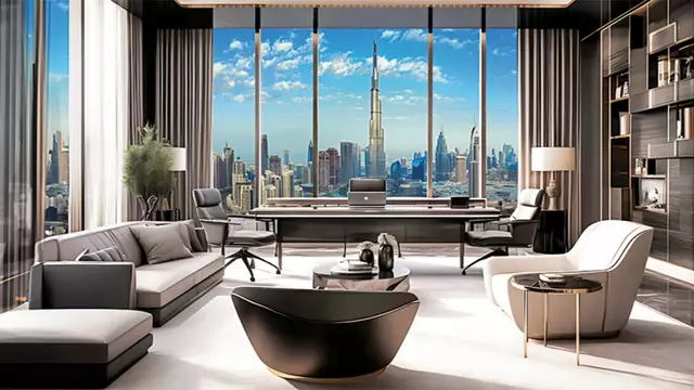 Burj Khalifa View 1-Bedroom Furnished Apartment for Sale in Bayz 101, Business Bay