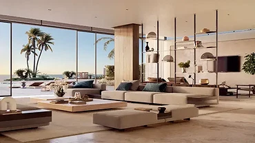 Sea View 3-Bedroom Apartment for Sale in Beach Residences Dubai Islands