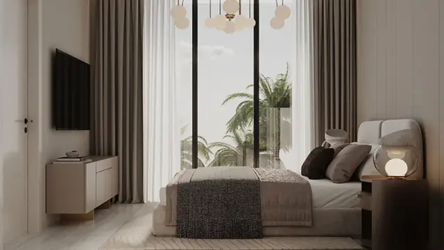 شقة حديثة بغرفة نوم واحدة مع عائد استثماري مرتفع للبيع في بوتيك 23، الجداف