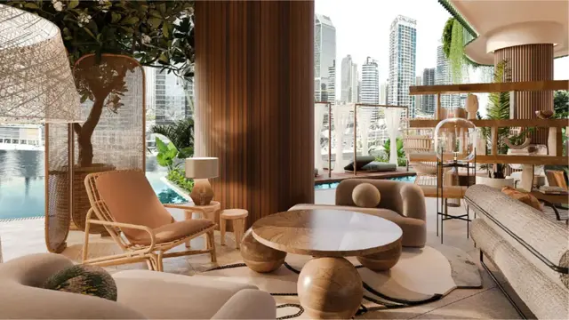 Меблированная 2-комнатная квартира, соответствующая Vastu, на продажу в Eywa Tower, Business Bay