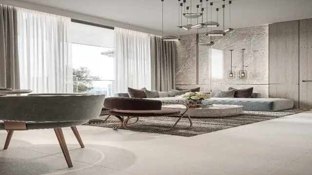 Роскошная 1-комнатная квартира на продажу в Floarea Breeze, Дубайские острова.