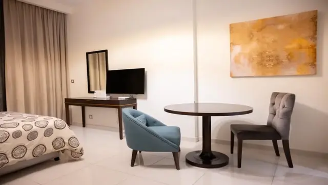 High Floor & Fully Furnished Studio Apartment for Sale in Ghalia, JVC District 18