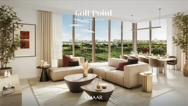Golf Views 2-Bedroom Apartment for Sale in Golf Point Tower 2, Emaar South
