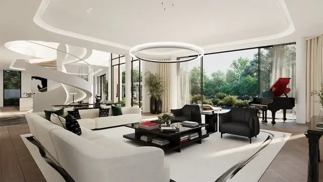 Luxury 6-Bedroom Branded Villa for Sale in Karl Lagerfeld Villas, District 11, MBR City