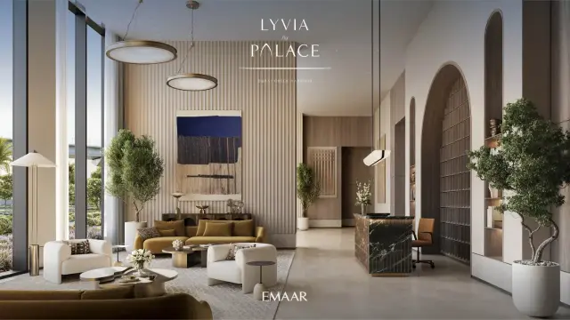 Роскошная двухкомнатная квартира в элитном жилом комплексе Lyvia by Palace, Dubai Creek Harbour, продается.