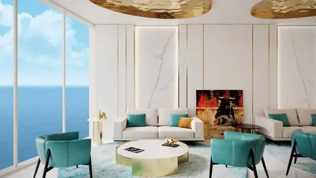 Luxury & Sea View Studio Apartment for Sale in Oceanz 2, Dubai Maritime City