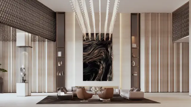 شقة فاخرة بغرفة نوم واحدة مطلة على القناة للبيع في ذا ستيرلينج إيست، الخليج التجاري