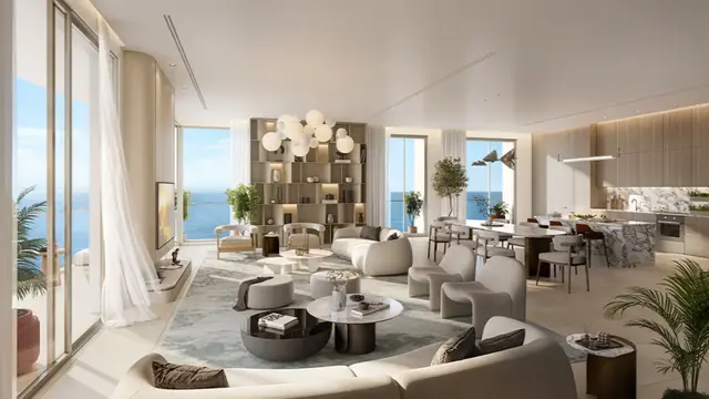 شقة بغرفة نوم واحدة مطلة على البحر للبيع في أوريس باي بيوند تاور 2، مدينة دبي البحرية