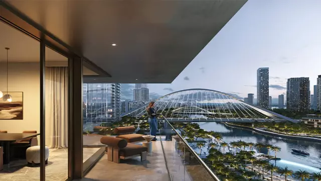 شقة على الواجهة البحرية للبيع في بالاس ريزيدنسز كريك بلو