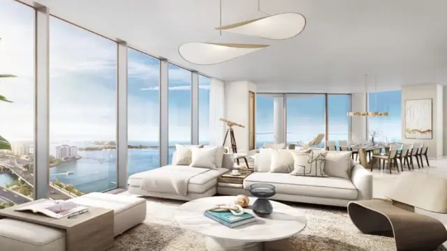 Продается просторная 1-комнатная квартира с видом на море в Palm Beach Tower 3, Palm Jumeirah.