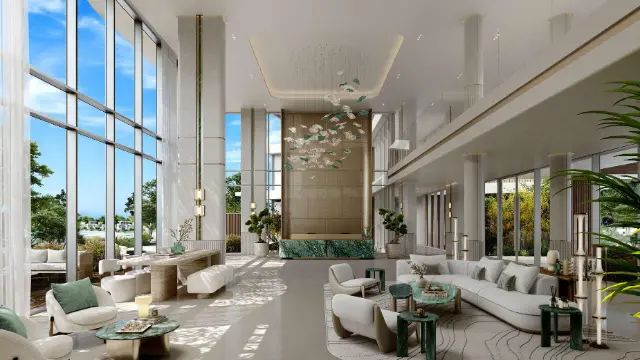 Waterfront 2-Bedroom Apartment for Sale in Palm Central Private Residences Frond N Building A, Palm Jebel Ali