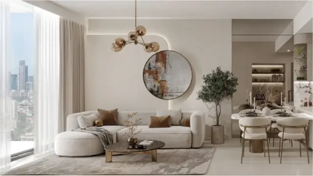 Умный дом с 1 спальней, полностью меблированная квартира на продажу в Pearl House 4, район JVC 10