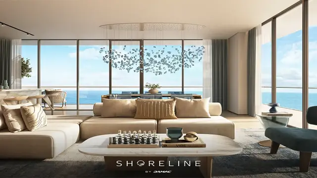 Luxury 1-Bedroom Sea View Apartment for Sale in Shoreline, Al Marjan Island