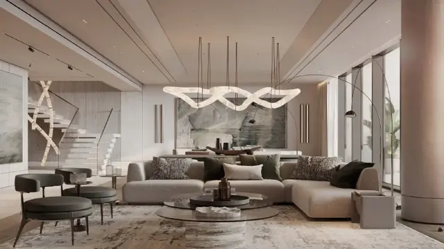 شقة فاخرة بثلاث غرف نوم للبيع في ألبا ريزيدنسز، نخلة جميرا