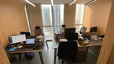 rent semi-furnished office in Business Bay