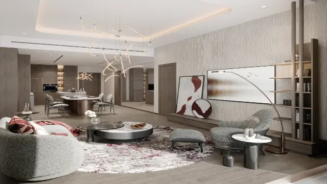 Lagoon View 1-Bedroom Luxury Apartment for Sale in The Symphony, Meydan Horizon