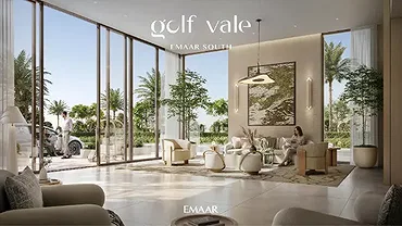Golf Course View 3-Bedroom Apartment for Sale in Golf Vale, Emaar South