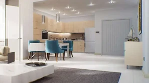 Golf Course View 1-Bedroom Furnished Apartment for Sale in Golf Views Seven City, JLT