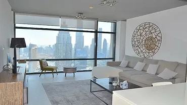 High Floor Fully Furnished 1-Bedroom Apartment for Rent