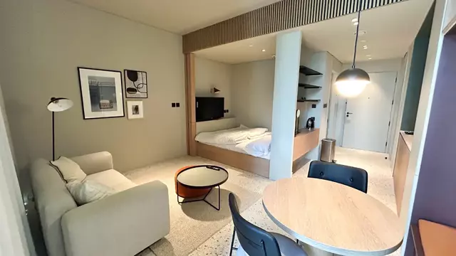 Burj Khalifa View & Furnished Studio Apartment for Sale in Upside Living, Business Bay
