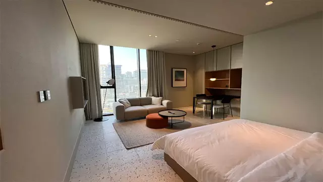 شقة استوديو للإيجار في أبسايد ليفينج