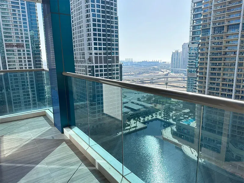 Меблированная квартира с 2 спальнями и видом на озеро в аренду в MBL Residences, кластер K, JLT галерея 1