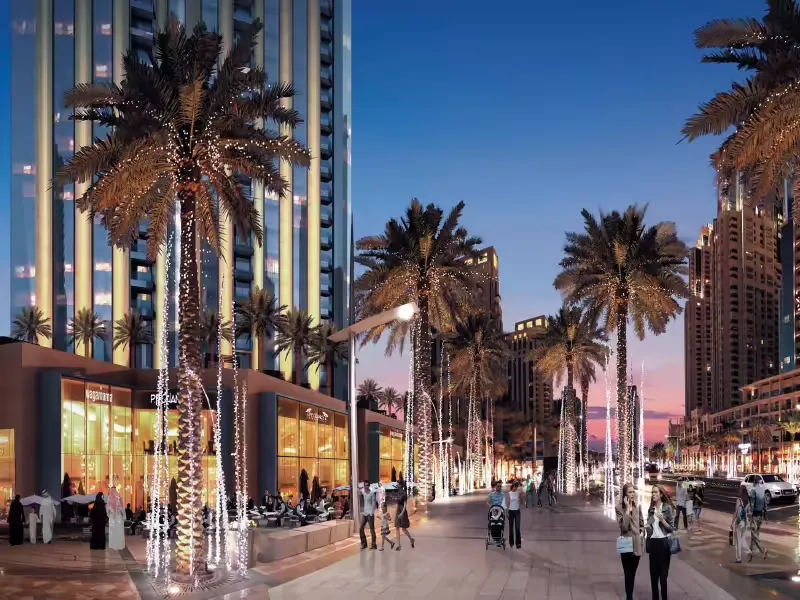 Апартаменты с двумя спальнями на верхнем этаже на продажу в комплексе Vida Residence Downtown Dubai галерея 5