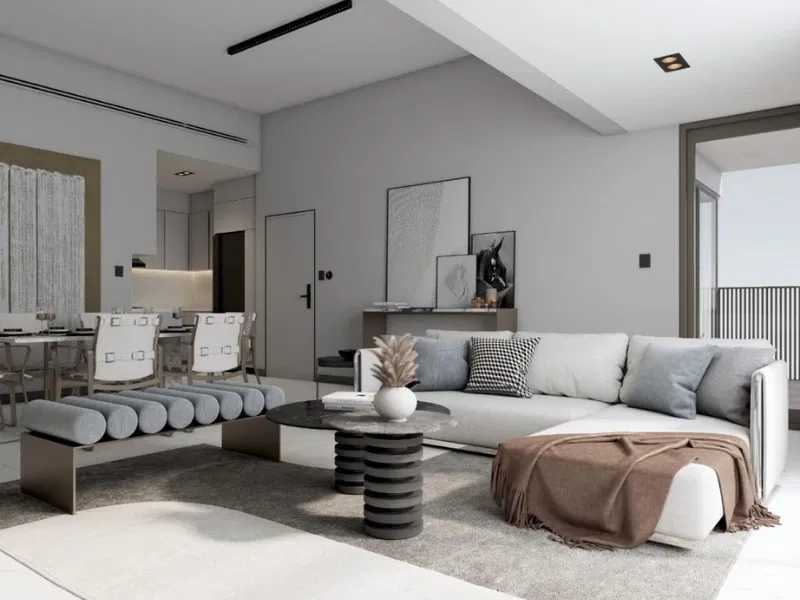 شقة حصرية مفروشة بالكامل مكونة من غرفة نوم واحدة للبيع في ماج 970، مدينة محمد بن راشد معرض 7