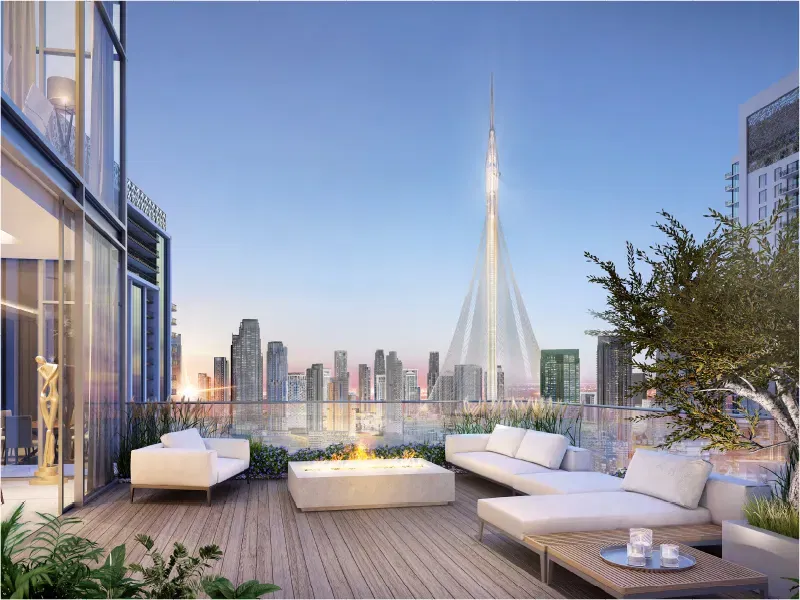 شقة زاوية بغرفتي نوم مطلة على الخور للبيع في هاربور جيت، ميناء خور دبي معرض 8