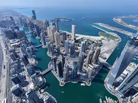 شقة على الواجهة البحرية للبيع في ليف ووترسايد، دبي مارينا معرض 9