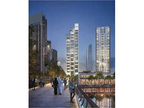 Угловая квартира с 2 спальнями и видом на залив на продажу в районе Harbour Gate, Dubai Creek Harbour галерея 7