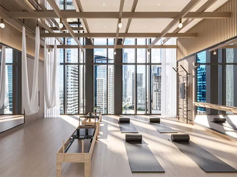 شقة فاخرة بغرفة نوم واحدة مع عائد استثماري مرتفع للبيع في ون ريفر بوينت، الخليج التجاري معرض 7