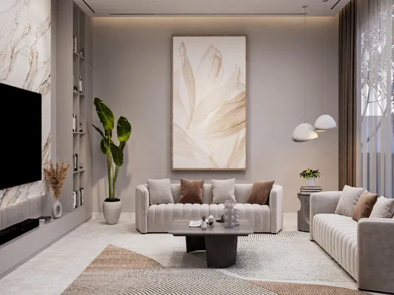 Отдельно стоящая вилла с 5 спальнями, построенная по индивидуальному заказу, на продажу в районе Al Furjan West, Дубай галерея 4