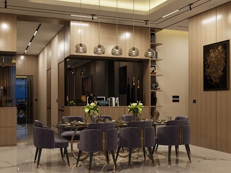 شقة للبيع في الطابق العلوي بغرفة نوم واحدة مطلة على البحر في برج شوبا سيهافن أ، دبي هاربور معرض 8