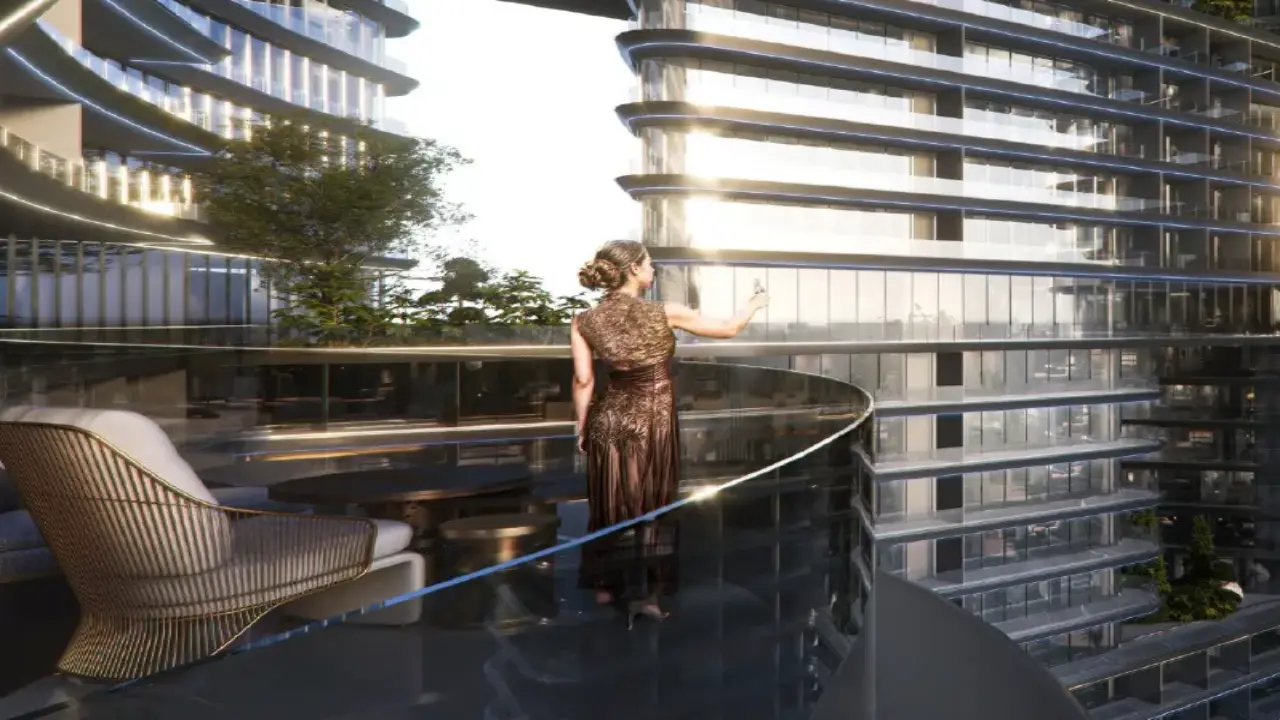 شقة زاوية مكونة من غرفتي نوم في الطابق العلوي للبيع في بن غاطي هيلز، حديقة دبي للعلوم معرض 7