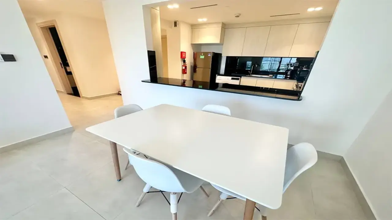 Меблированная 2-комнатная готовая к заселению квартира в аренду в Binghatti Jasmine, JVC галерея 2