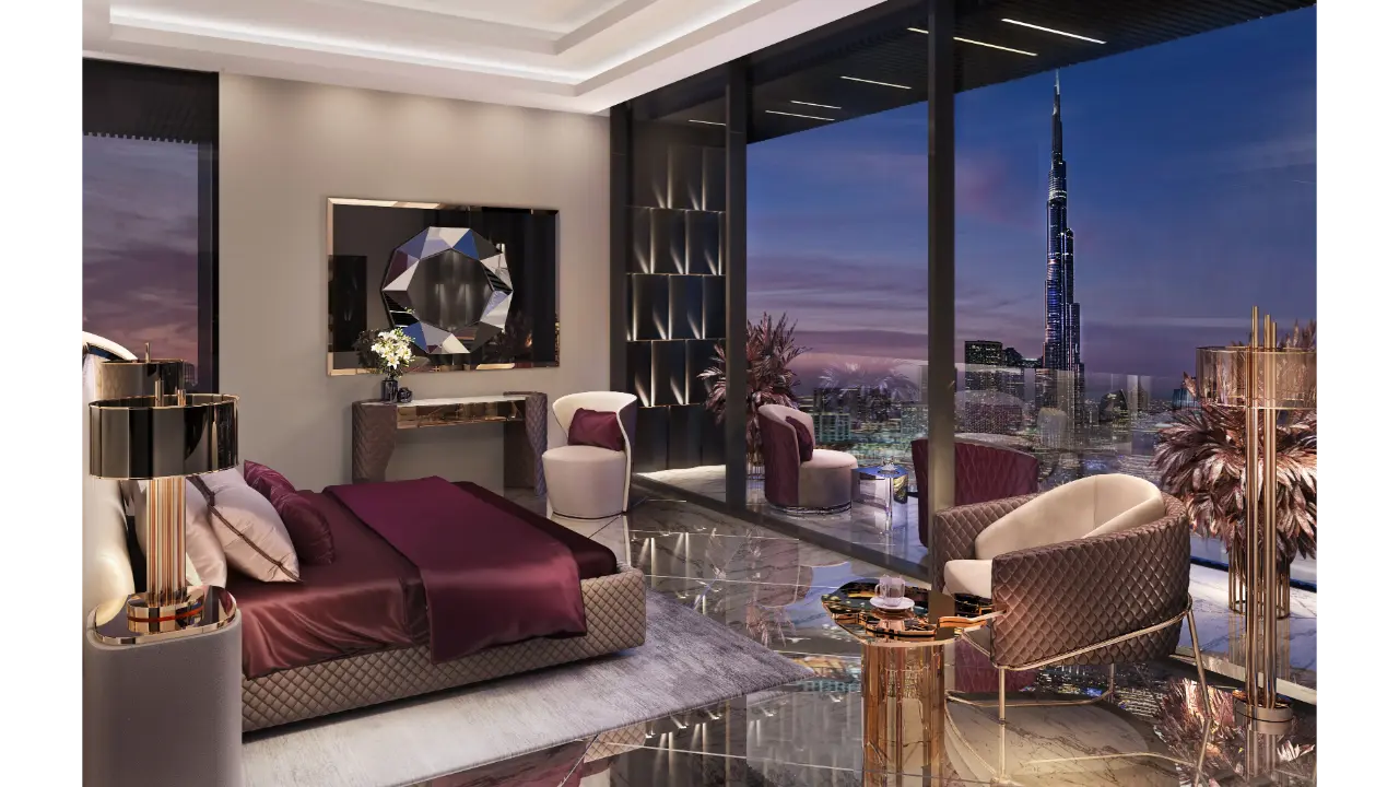 Ультра-роскошные просторные апартаменты с 2 спальнями на продажу в Burj Binghatti, Business Bay галерея 2