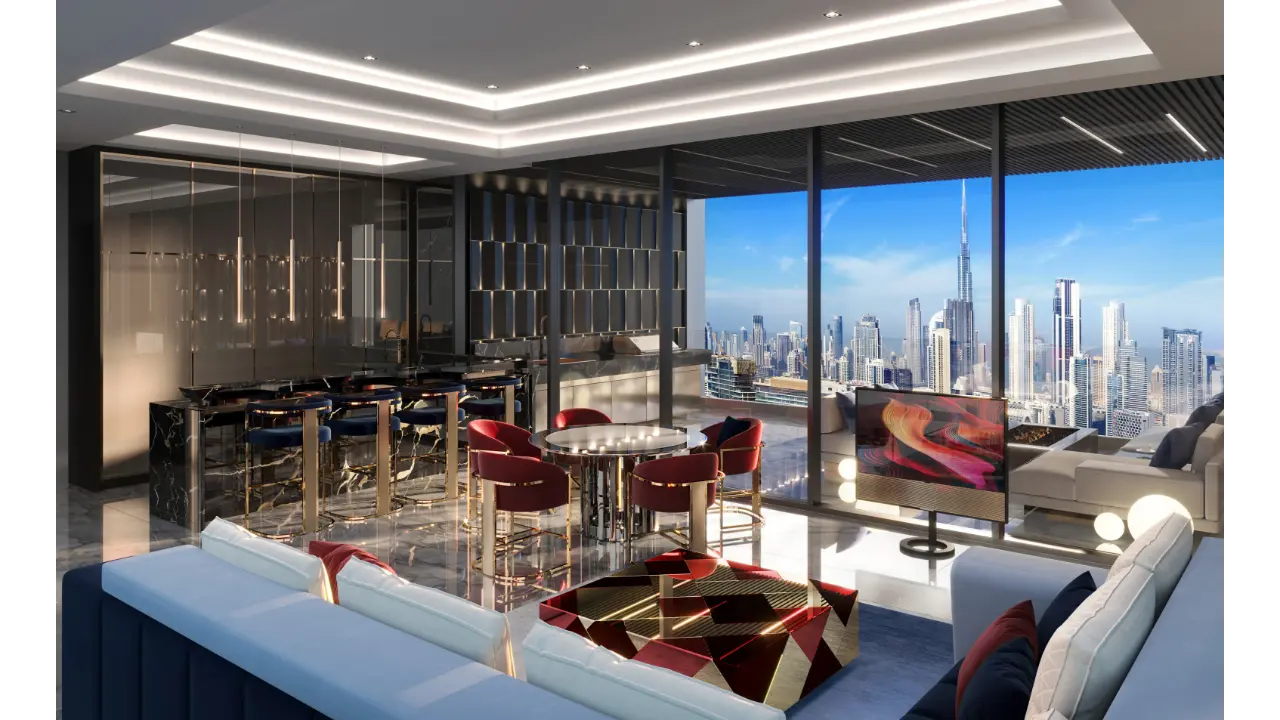 Ультра-роскошные просторные апартаменты с 2 спальнями на продажу в Burj Binghatti, Business Bay галерея 1