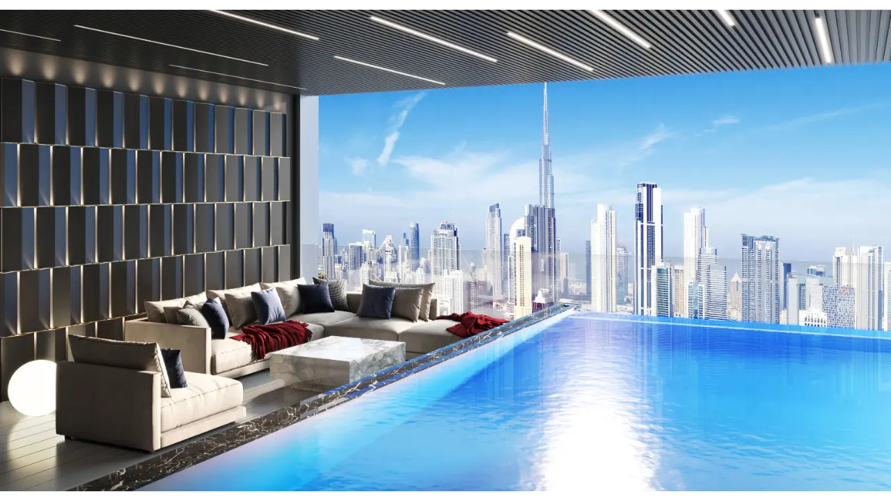 Ультра-роскошные просторные апартаменты с 2 спальнями на продажу в Burj Binghatti, Business Bay галерея 9