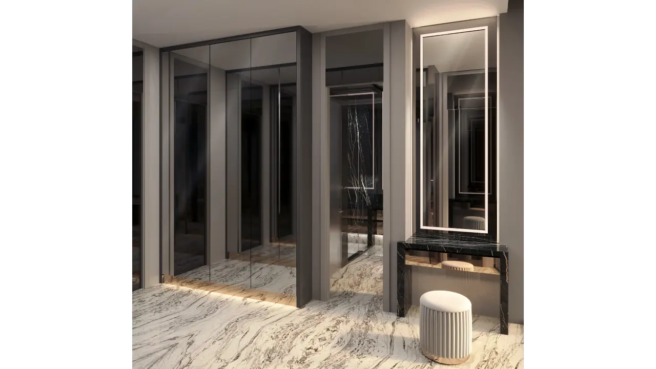 Ультра-роскошные просторные апартаменты с 2 спальнями на продажу в Burj Binghatti, Business Bay галерея 8